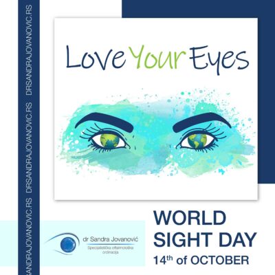 World sight day &#8211; Svetski dan vida, dr Sandra Jovanović
